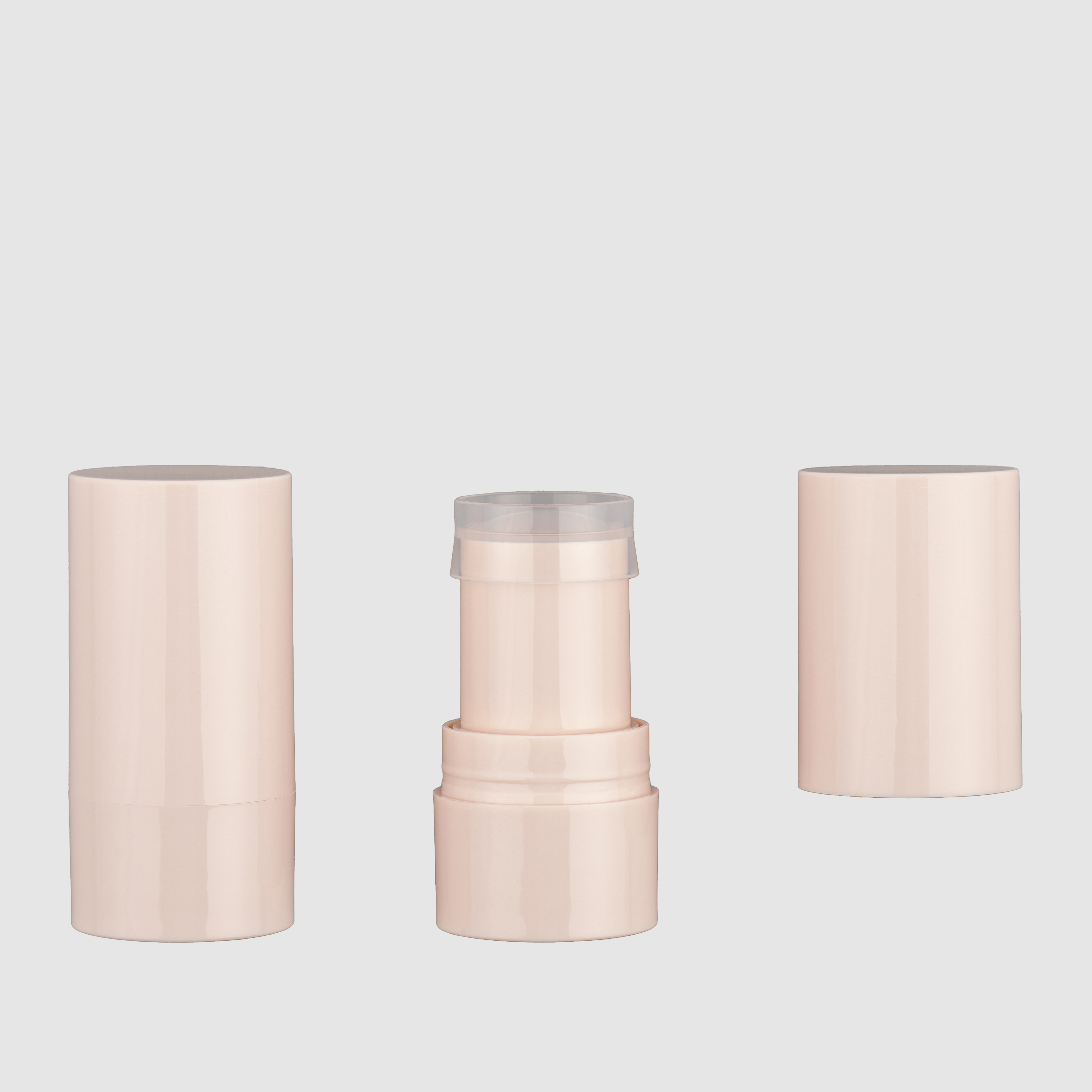 Quam ut faciam pet in altus transparent continens lipstick packaging?