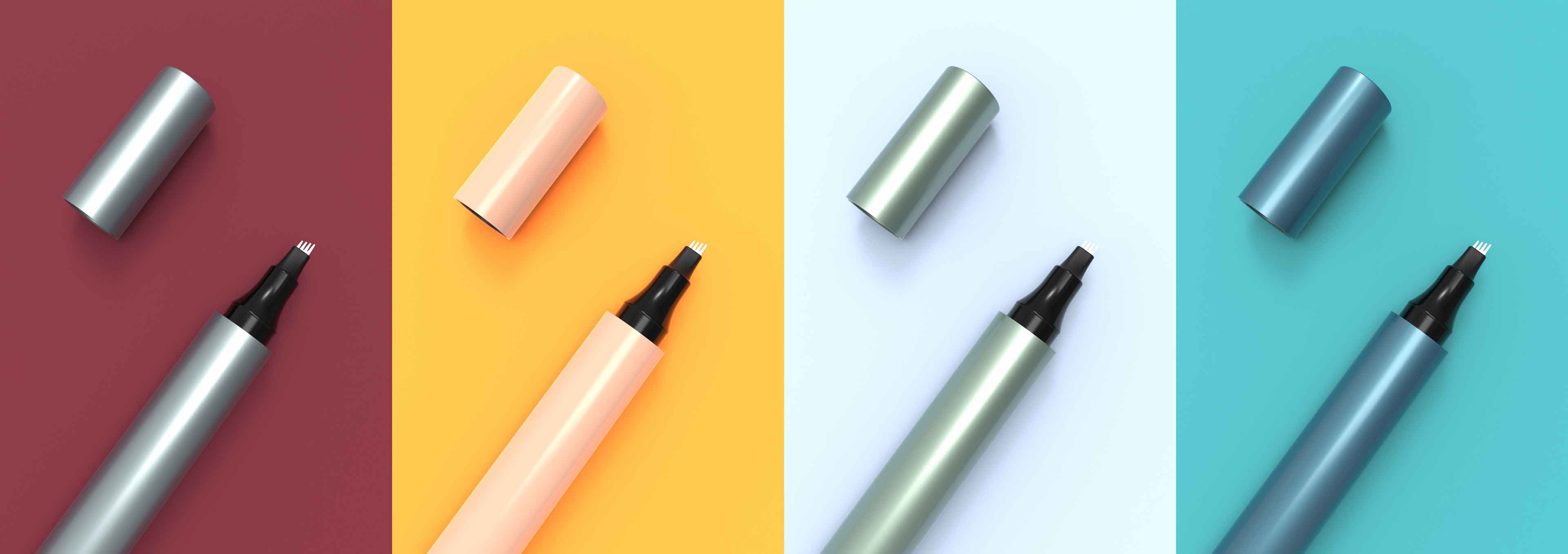 Dic vale acervum instrumentorum rutrum! Hoc supercilium penicillum dual-finitum et forma penicillo permittit vel incipientium naturaliter definita supercilia consequi.