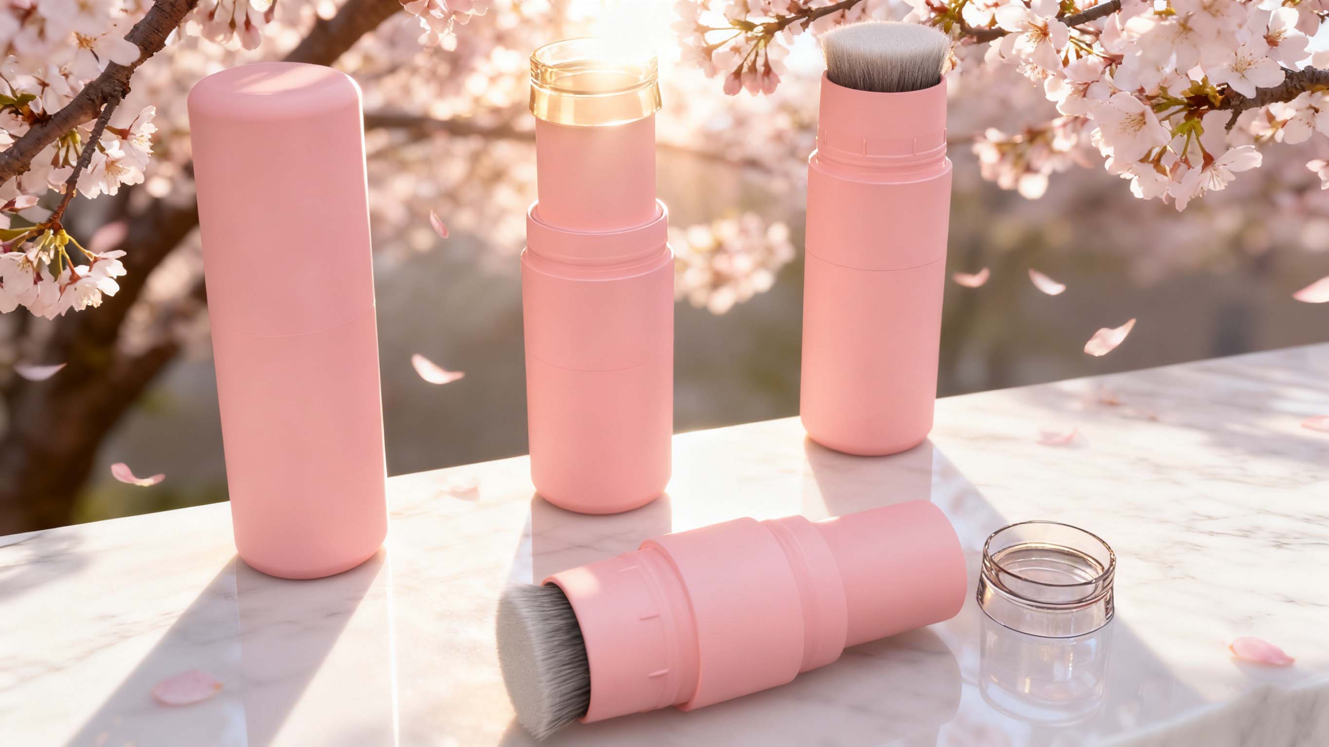 Quomodo miscere baculum pulveris cum penicillo capitis maximi efficiendi?