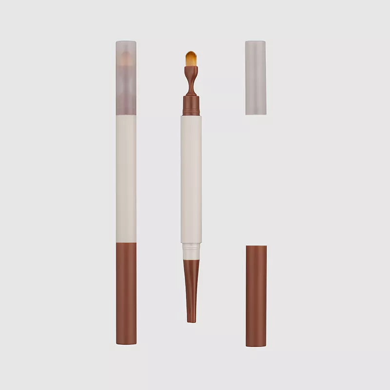 Dual-finita fronte pincello cum angele plana Peniculus Packaging